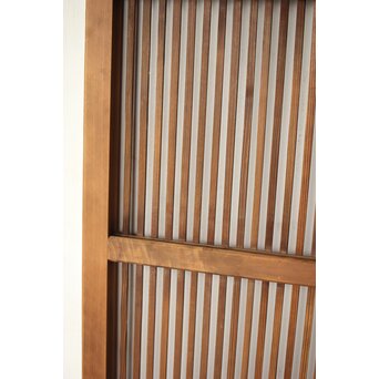 クリアガラス 白木格子戸　L1093 