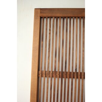 クリアガラス 白木格子戸　L1093 