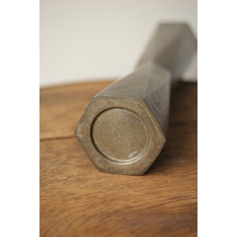 高岡銅器 八島望舟 朧銀六方花入/花瓶　M357 