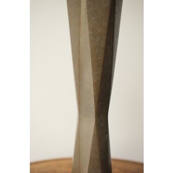 高岡銅器 八島望舟 朧銀六方花入/花瓶　M357 