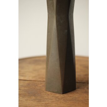 高岡銅器 八島望舟 朧銀六方花入/花瓶　M357 