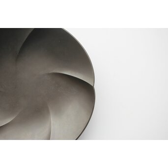 北村鐘 朧銀輪花盆　M358 