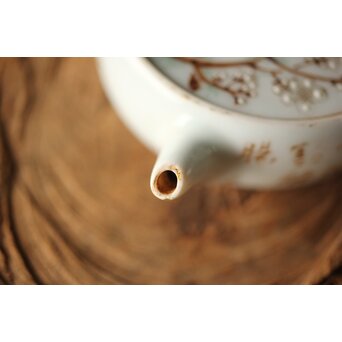 初期作 初代 真葛香山 煎茶急須　P350 