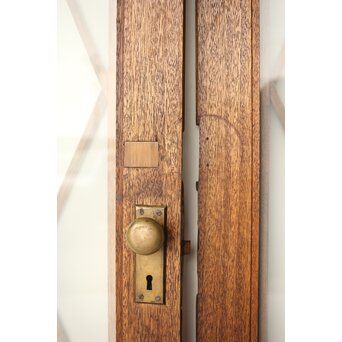 洋館ガラスドア 観音開き 2枚1組　GD0173 