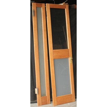 ラワンの洋館観音開きドア 3枚仕様　GD0174 中央の上のみ　クリアガラス仕様です