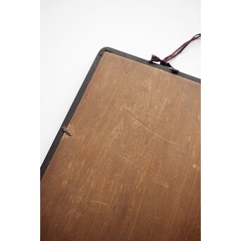 川瀬巴水【京都清水寺】昭和8年 版権 渡邊庄三郎印 木版画 共額装　Z413 