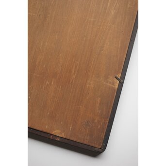 川瀬巴水【京都清水寺】昭和8年 版権 渡邊庄三郎印 木版画 共額装　Z413 