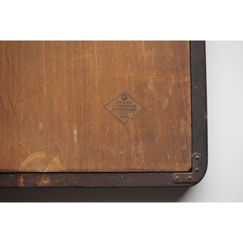 川瀬巴水【京都清水寺】昭和8年 版権 渡邊庄三郎印 木版画 共額装　Z413 