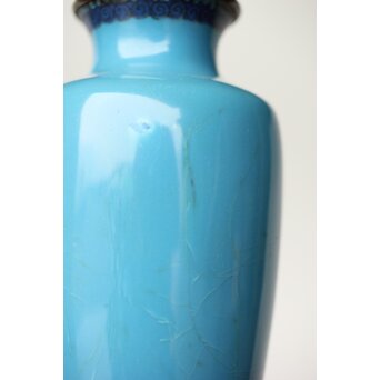 明治七宝 小花瓶 一輪挿し　Y043 