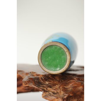 明治七宝 小花瓶 一輪挿し　Y043 