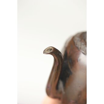 三浦研斎 斑柴銅 佐渡銅器 水注/水滴　M359 