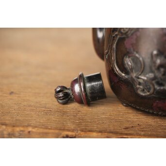 三浦研斎 斑柴銅 佐渡銅器 水注/水滴　M359 