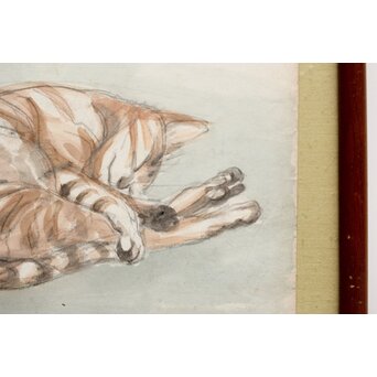 足立源一郎 野外スケッチ道具 パステル画など作品　Z415 