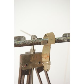 足立源一郎 野外スケッチ道具 パステル画など作品　Z415 