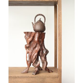 根木 変木 自然木 盆栽卓　X411