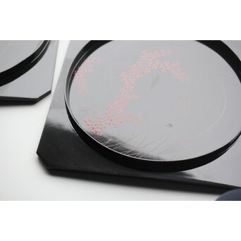 秋草紋 吸物膳 5枚1組　Q332 