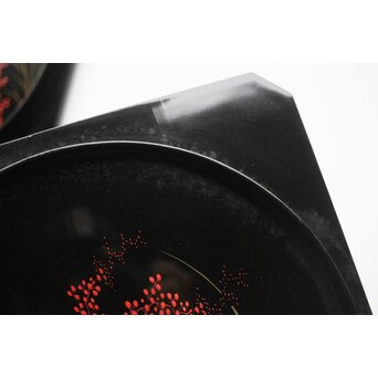 秋草紋 吸物膳 5枚1組　Q332 