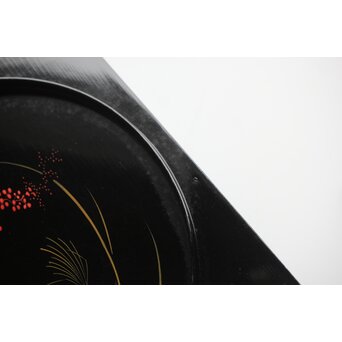 秋草紋 吸物膳 5枚1組　Q332 