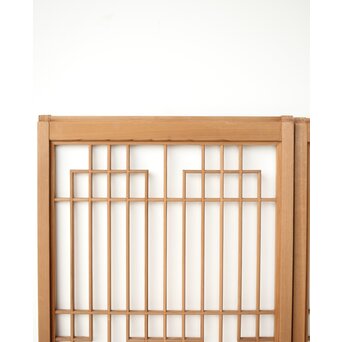 白木麻組子書院 4枚1組　R0300 