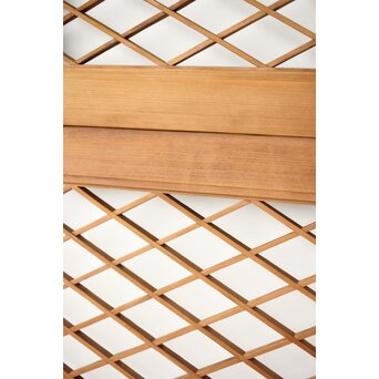 菱形組子 中型組子欄間 2枚1組　R0301 