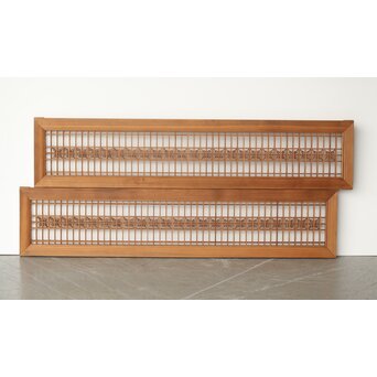 中型組子欄間 2枚1組　R0304