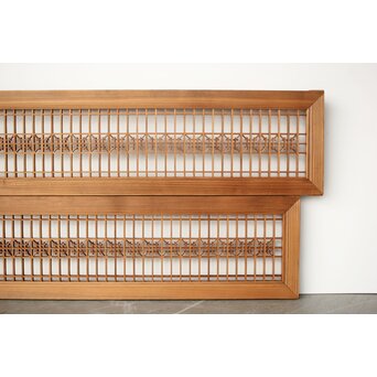 中型組子欄間 2枚1組　R0304 