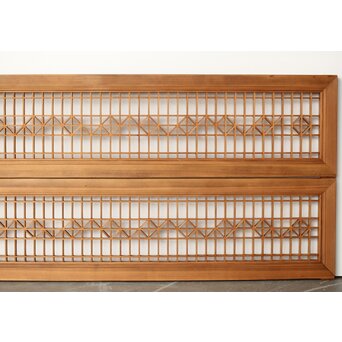 組子欄間 2枚1組　R0305 