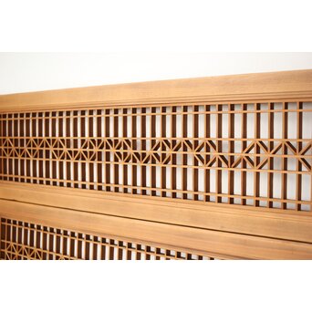 組子欄間 2枚1組　R0305 