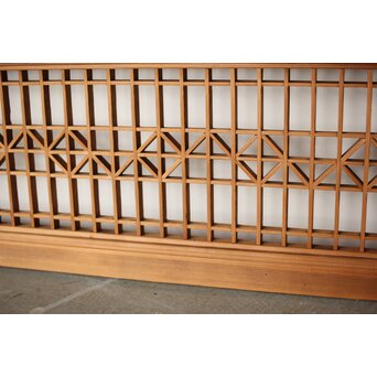 組子欄間 2枚1組　R0305 