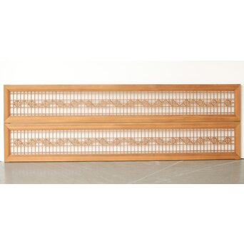 組子欄間 2枚1組　R0305 B面