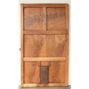 総欅 板蔵戸　W102Y ウラ