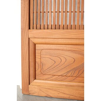 総欅 格子戸 2枚1組　L1094Y 