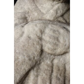 朝鮮 高麗 石人 石像　U330 