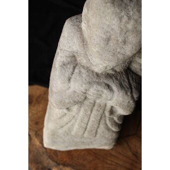 朝鮮 高麗 石人 石像　U330 