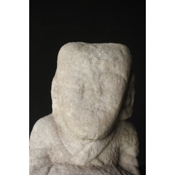 朝鮮 高麗 石人 石像　U330 