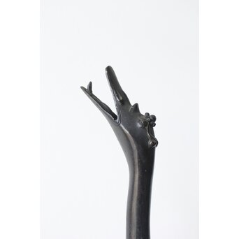 唐物 古銅鴨型香炉　M360 