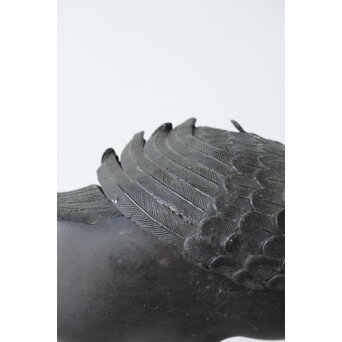 唐物 古銅鴨型香炉　M360 