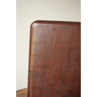 前田桑明 御蔵島桑小盆 共箱　X413 