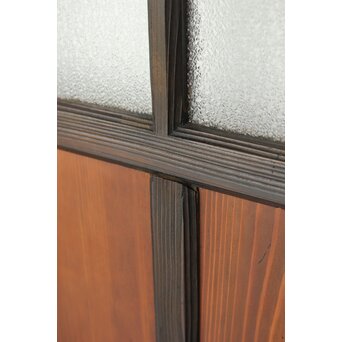 ダイア緑と黄色ガラスの建具　GD0175 