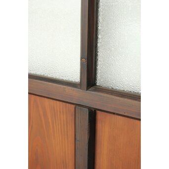 ダイア緑と黄色ガラスの建具　GD0175 