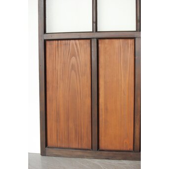 ダイア緑と黄色ガラスの建具　GD0175 