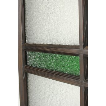 ダイア緑と黄色ガラスの建具　GD0175 