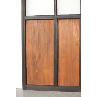 ダイア緑と黄色ガラスの建具　GD0176 