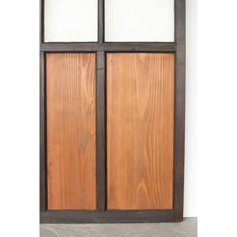 ダイア緑と黄色ガラスの建具　GD0176 