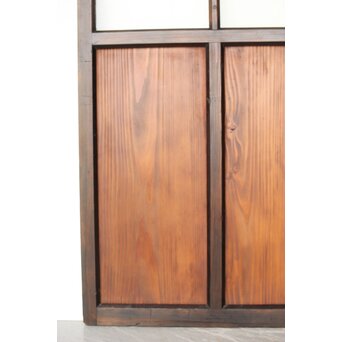 ダイア緑と黄色ガラスの建具　GD0176 