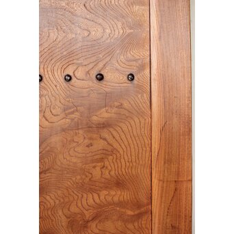 玉杢泡杢 上木目 欅一枚板蔵戸　W104Y 