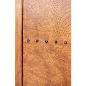 玉杢泡杢 上木目 欅一枚板蔵戸　W104Y 