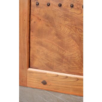 玉杢泡杢 上木目 欅一枚板蔵戸　W104Y 