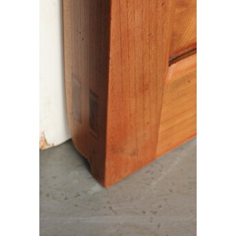 玉杢泡杢 上木目 欅一枚板蔵戸　W104Y 