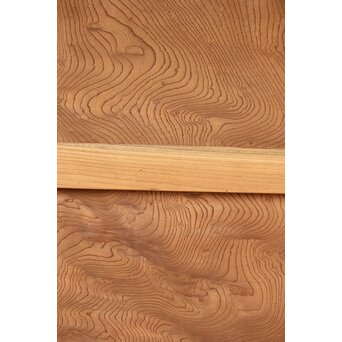 玉杢泡杢 上木目 欅一枚板蔵戸　W104Y 